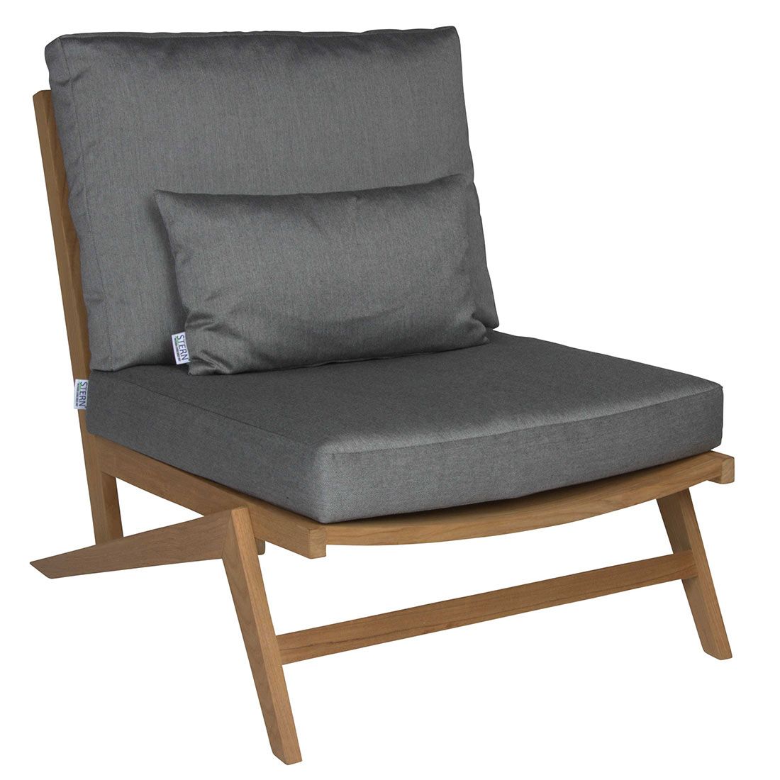 Stern Jackie Loungesessel Teak inklusive Kissen