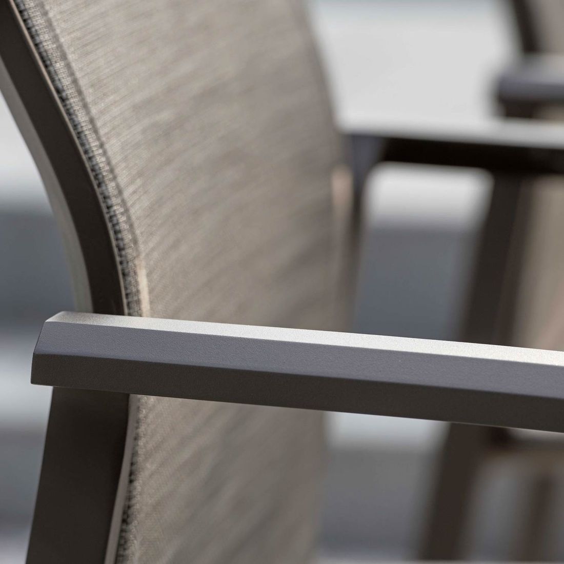 Stern Kari Stapelsessel Aluminium/Textilene