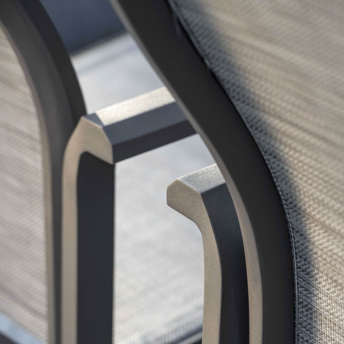Stern Kari Stapelsessel Aluminium/Textilene