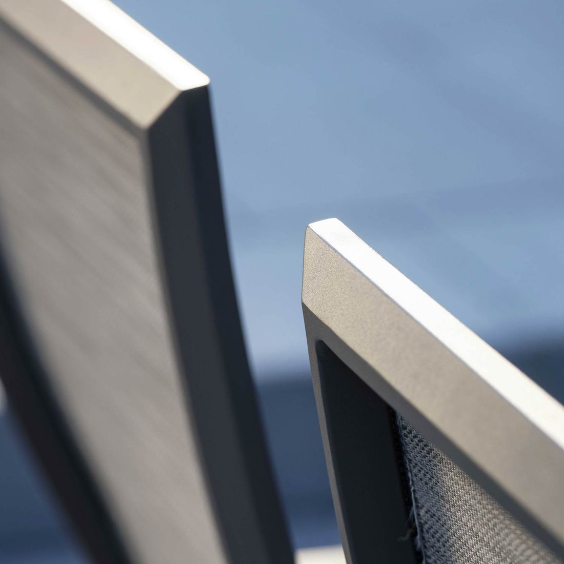 Stern Kari Stapelsessel Aluminium/Textilene