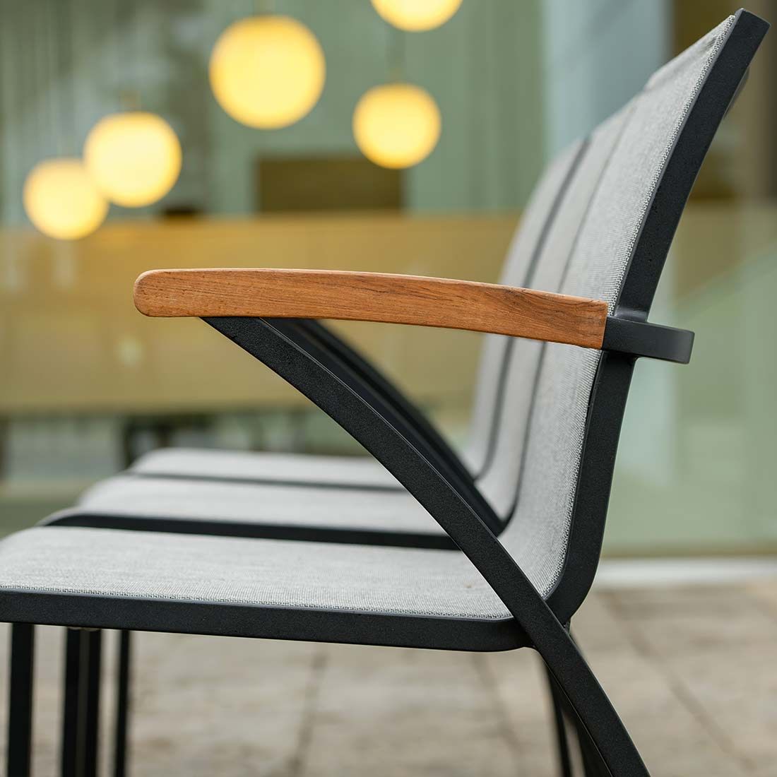 Stern Laris Gartenmöbelset 7-tlg. mit Tisch 220x100cm
