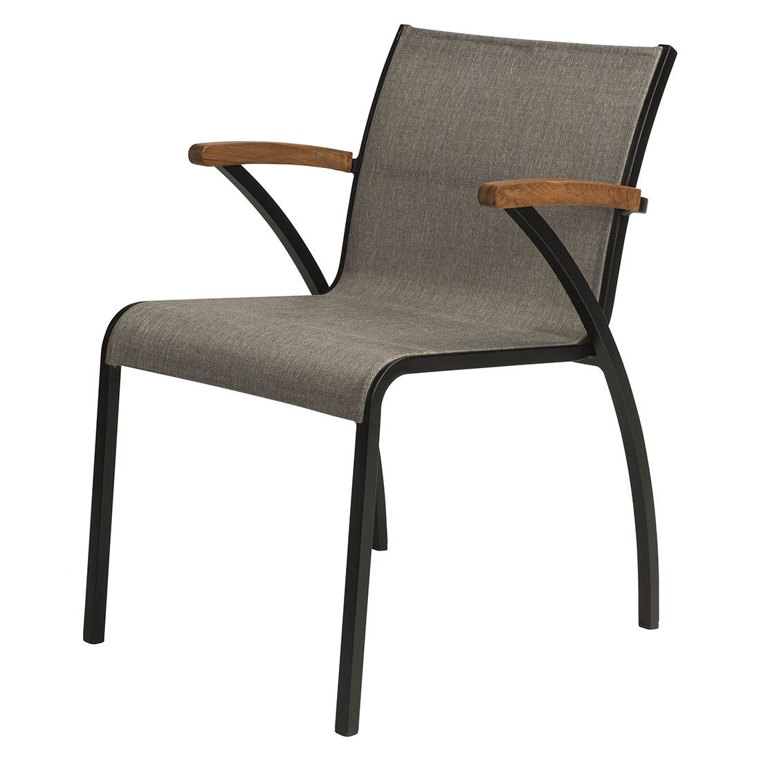 Stern Laris Dining Stapelsessel Aluminium/Textilene