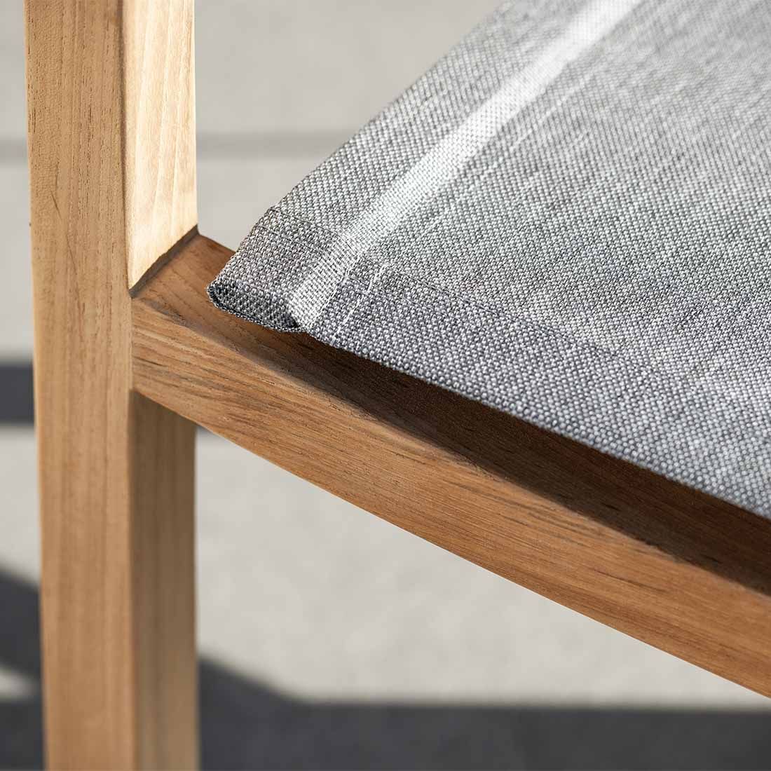 Stern Leah Gartensessel Teak/Textilene