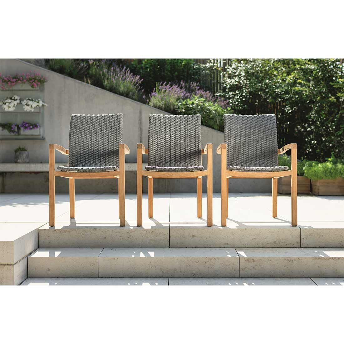 Stern Leah Gartensessel Teak/Polyester