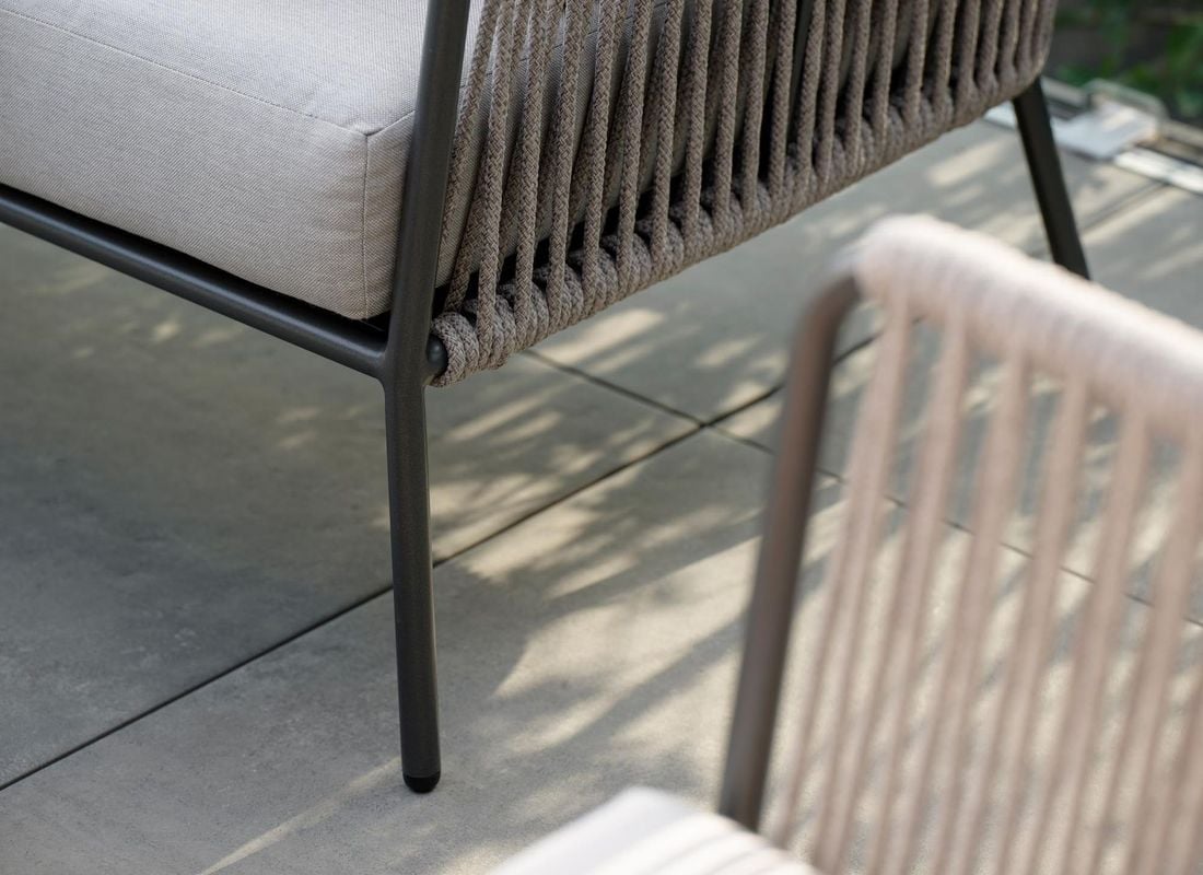 Stern Marla Gartenloungesofa Aluminium/Rope