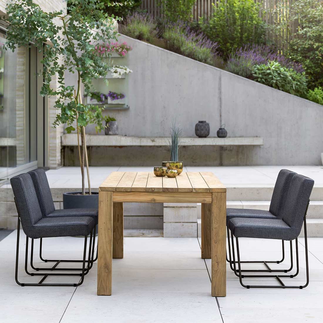 Stern Mia Gartenmöbelset 5-tlg. mit Tisch 180x90cm