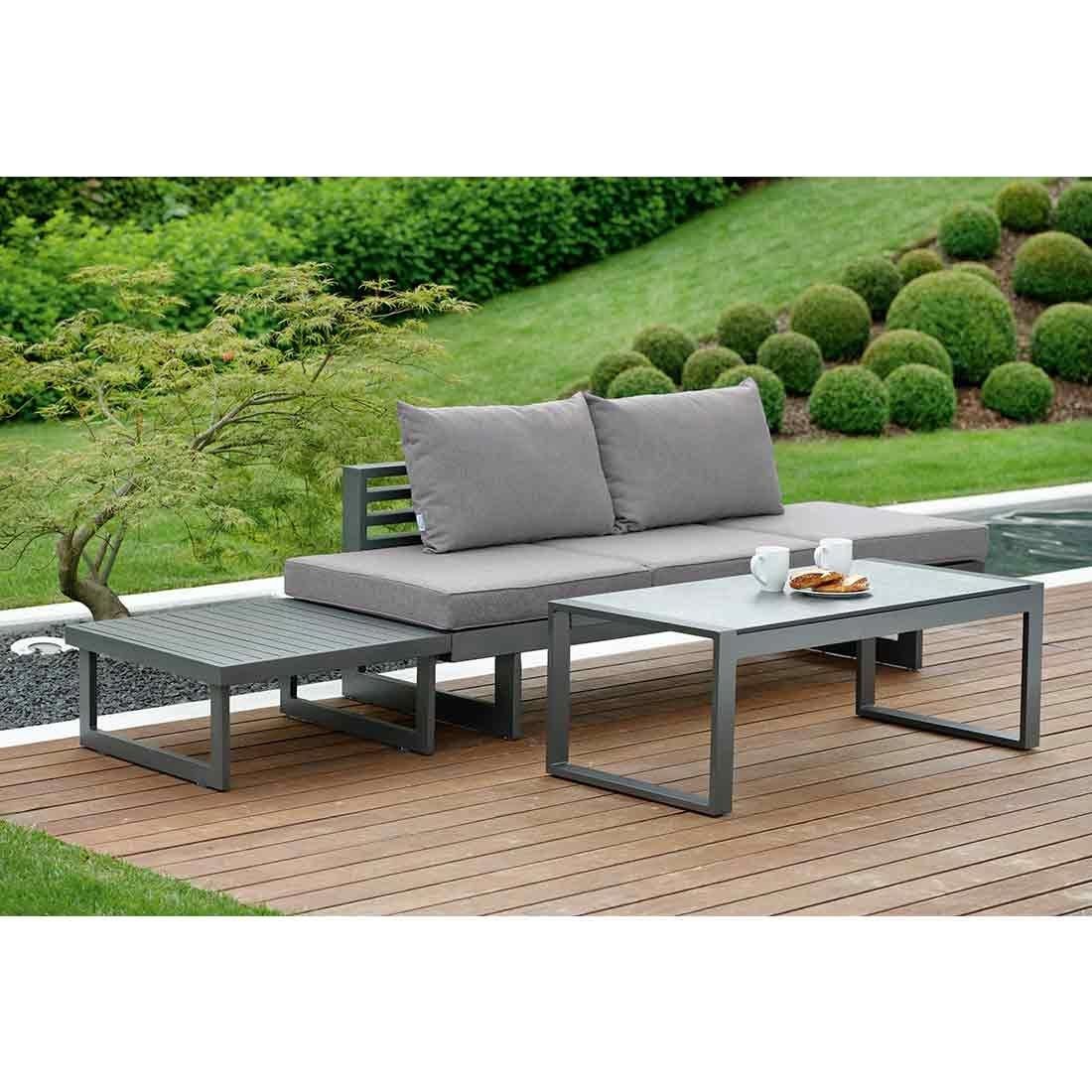 Stern New Holly Gartenloungesofa Aluminium/Kunstfaser