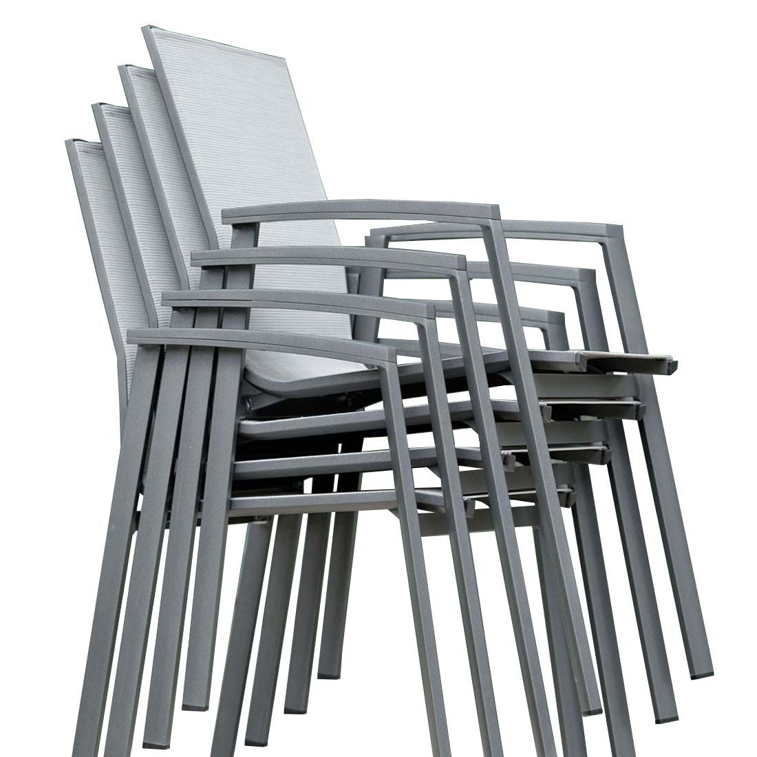 Stern New Top Gartenmöbel-Set L (6 Plätze) mit OUTLIV. Tisch 220x100cm