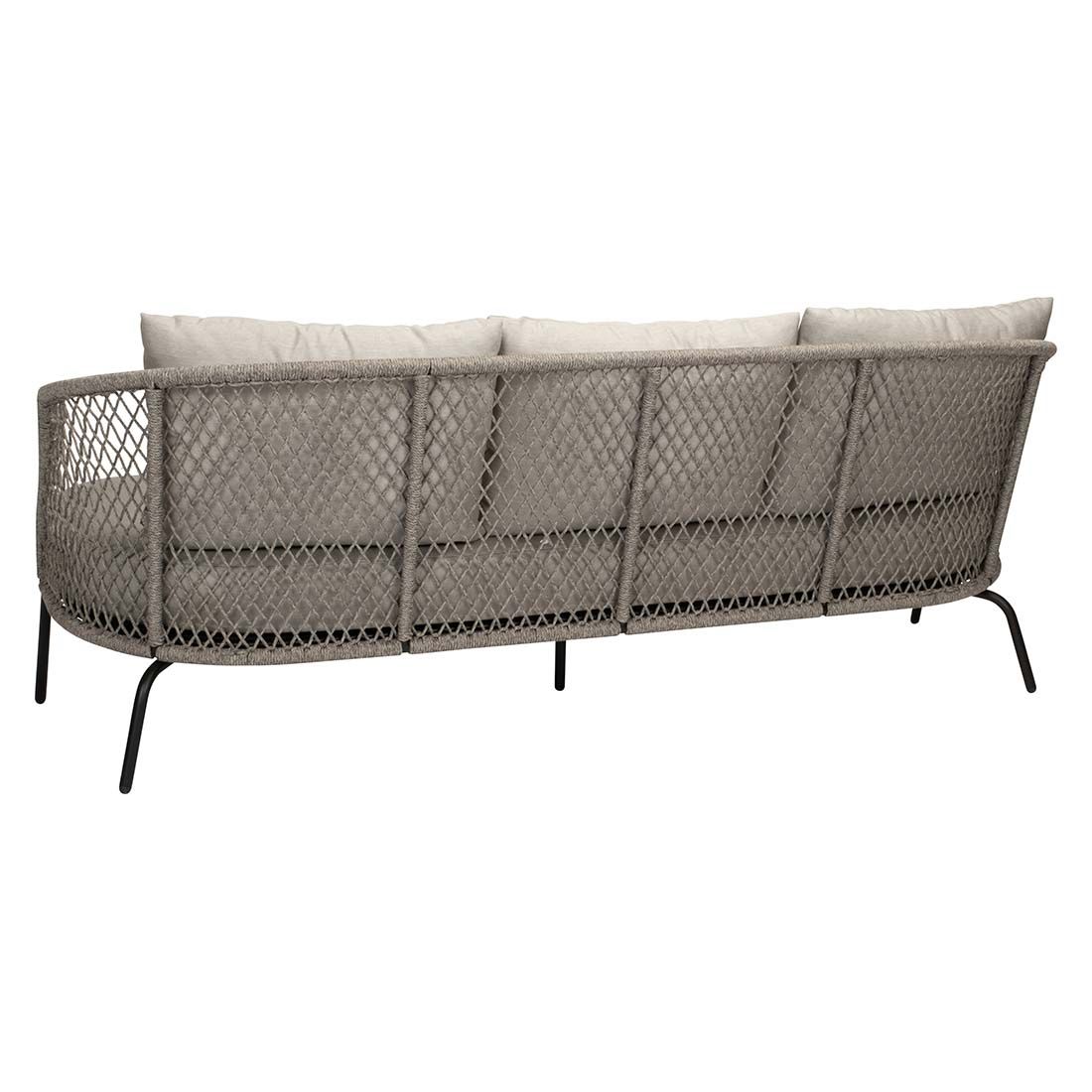 Stern Odea 3-Sitzersofa Aluminium/Rope/Polyacryl