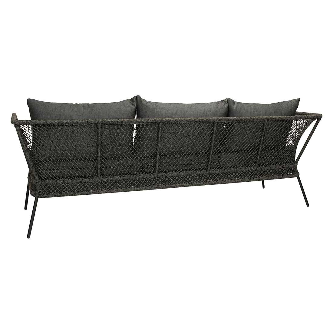 Stern Odea 3-Sitzerbank Aluminium/Rope/Polyacryl