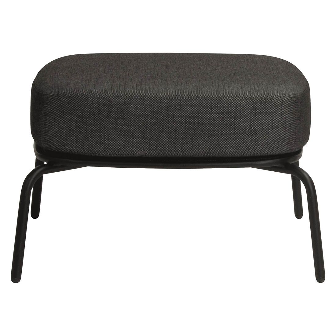 Stern Odea Loungehocker Aluminium/Kordel inkl. Kissen