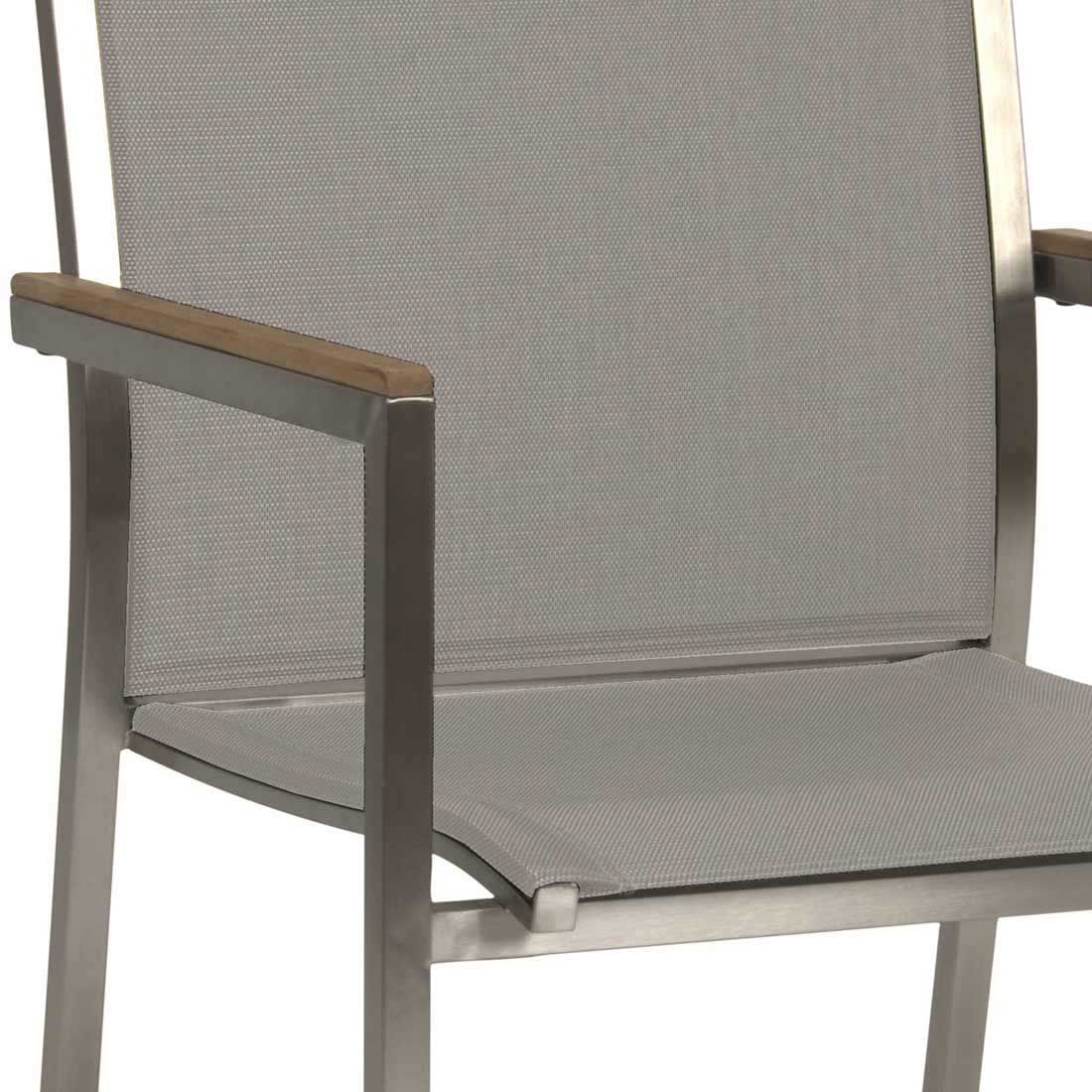 Stern Polaris Gartenmöbel-Set M (4 Plätze) mit OUTLIV. Tisch 160x90cm