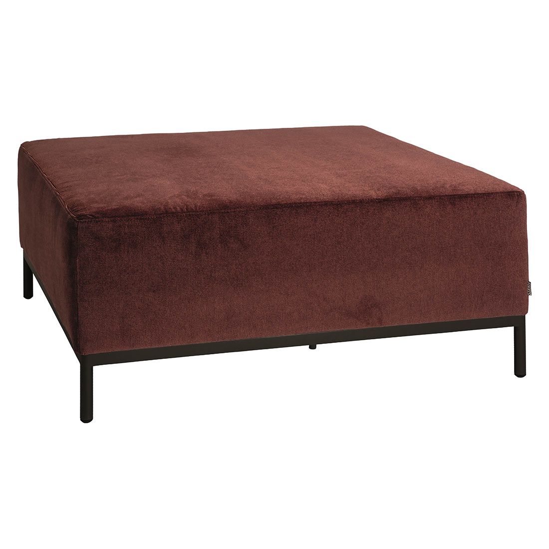 Stern Taavi Flower Loungehocker Aluminium/Polster
