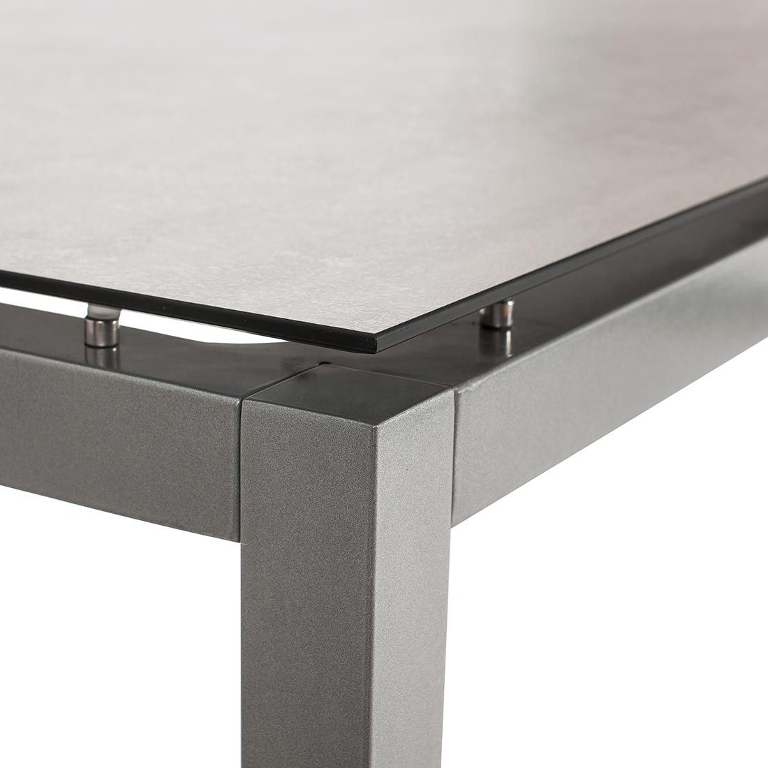 Stern Gartentisch-Platte 250x100cm Silverstar 2.0