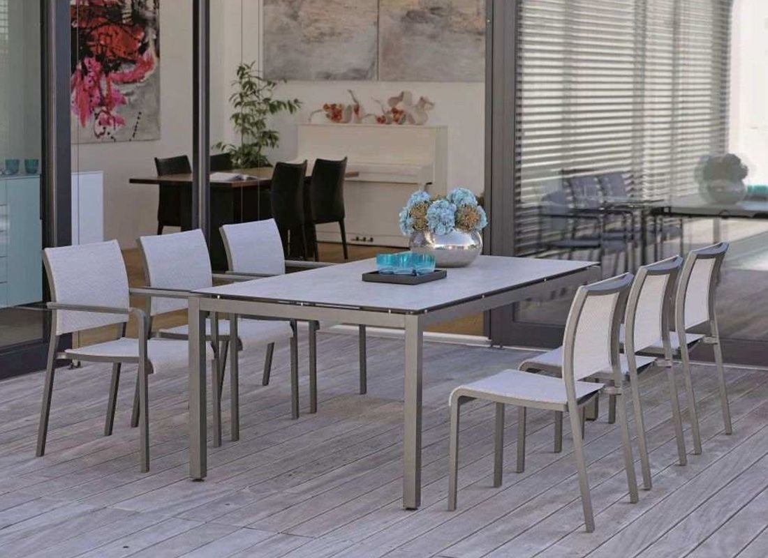Stern Tischplatte 200x100cm Silverstar 2.0