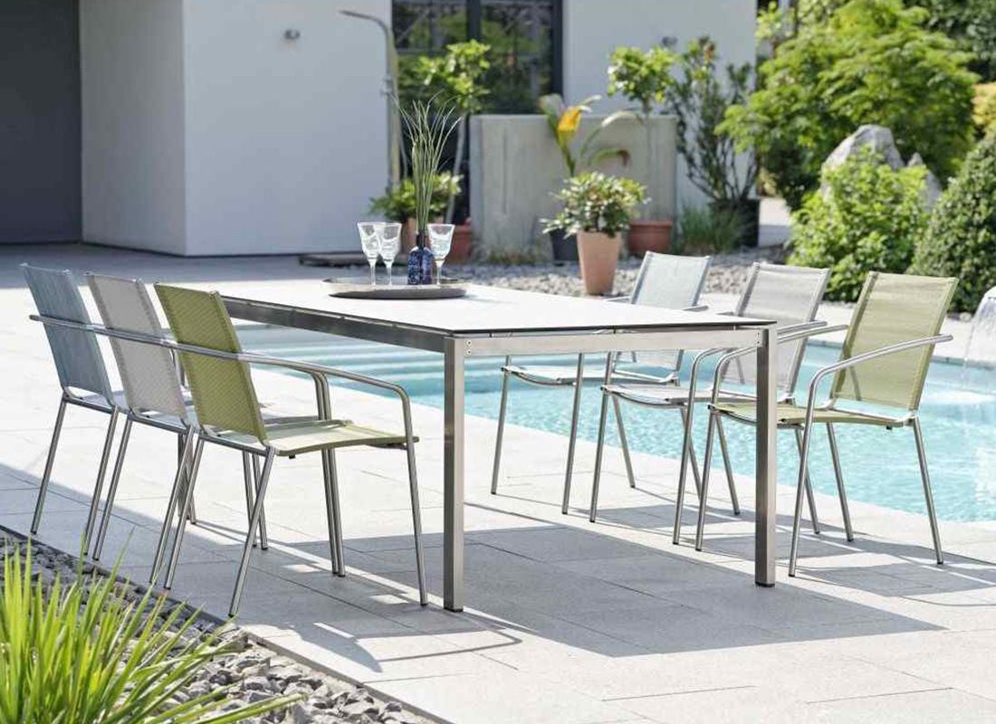 Stern Tischplatte 200x100cm Silverstar 2.0