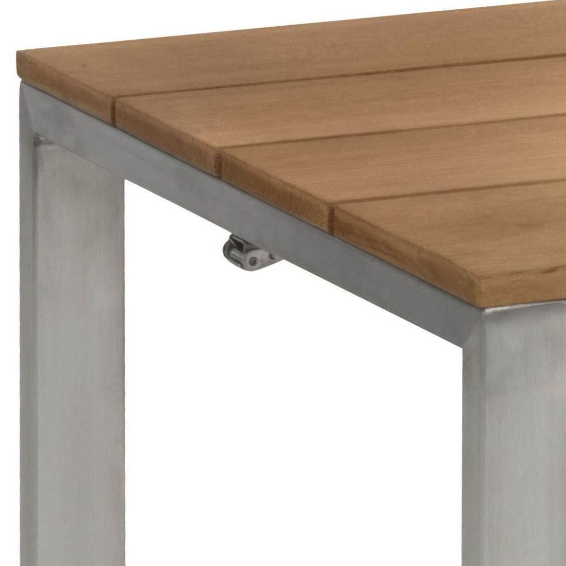 Stern Viona Hocker Edelstahl/Teak