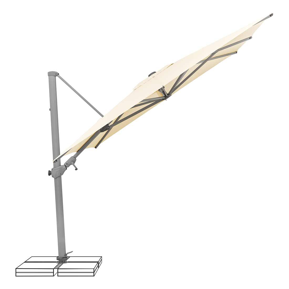 Suncomfort Varioflex Ampelschirm 330x270cm