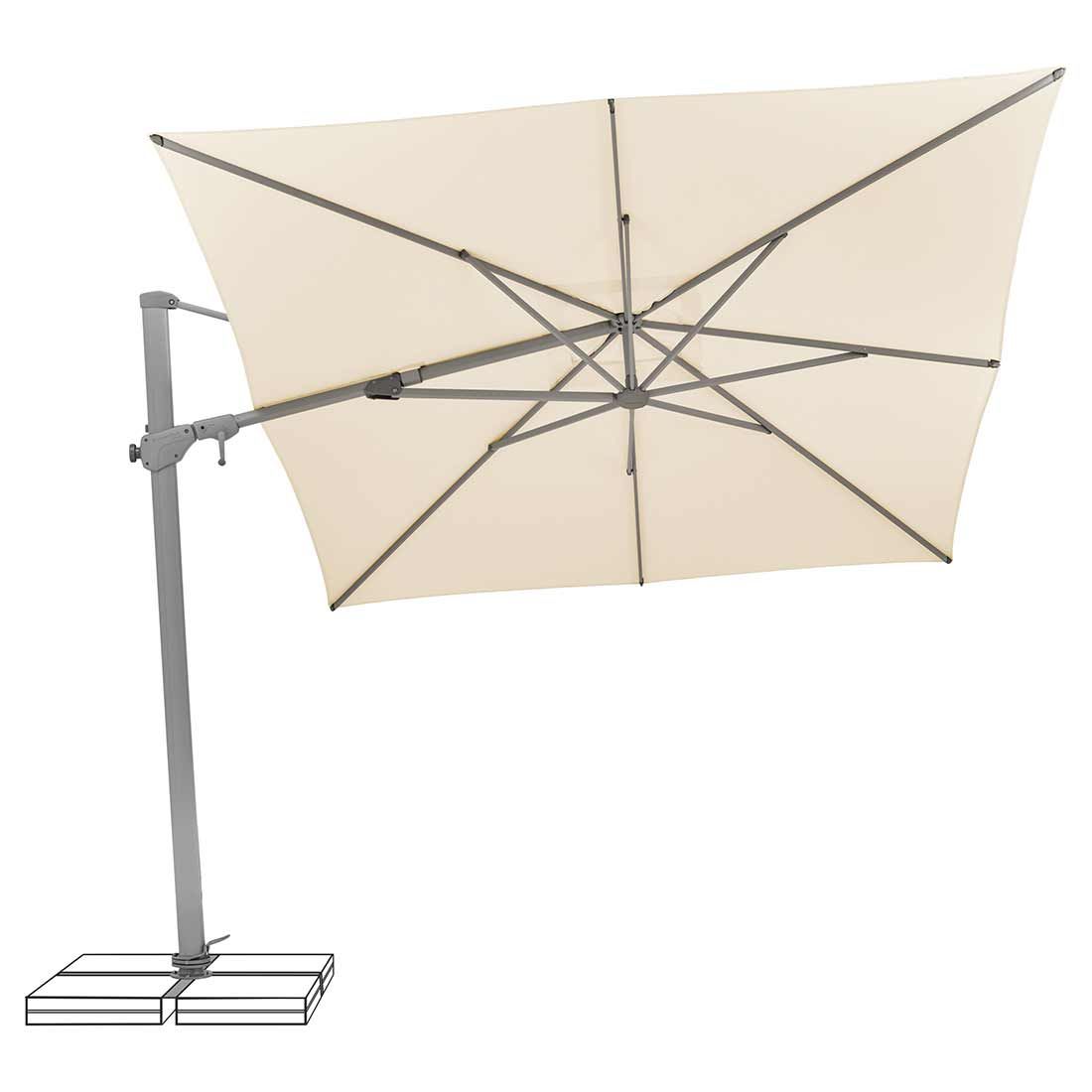 Suncomfort Varioflex Ampelschirm 330x270cm