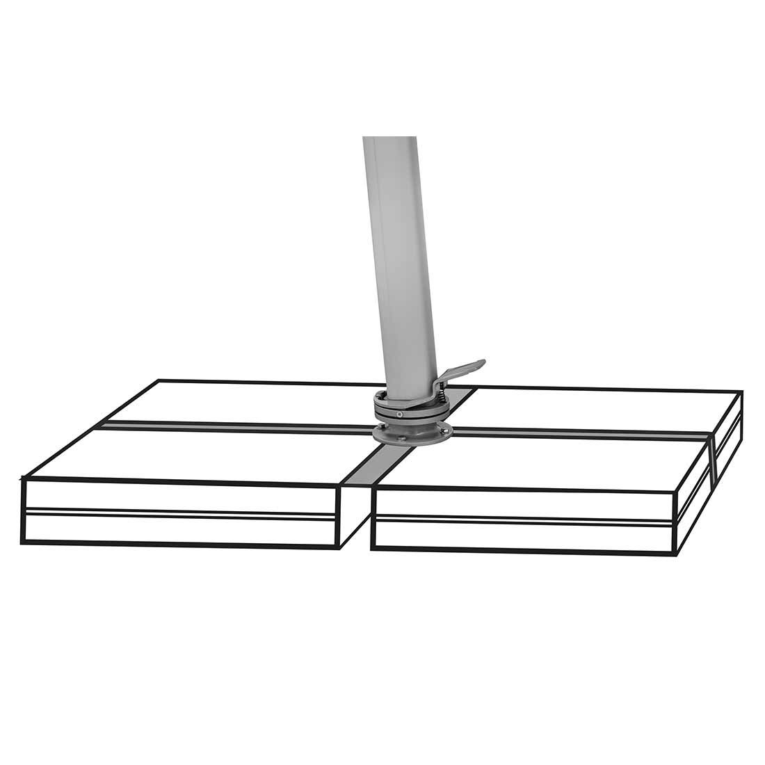 Suncomfort Varioflex Ampelschirm 330x270cm