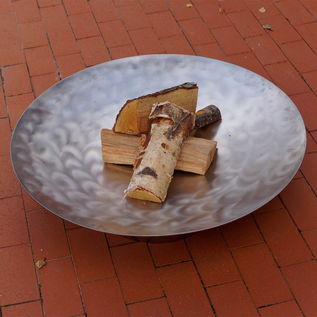 SvenskaV Grace Design-Feuerschale Ø58x13,6cm Edelstahl