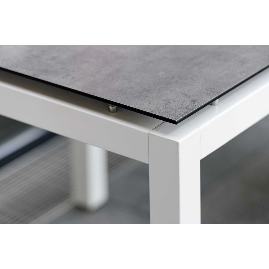 Stern Tischgestell 250x100cm Aluminium