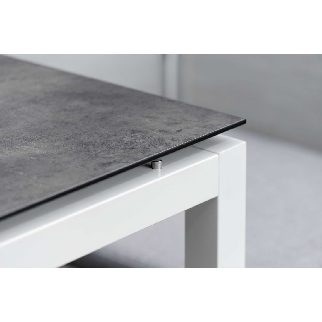 Stern Tischgestell 250x100cm Aluminium