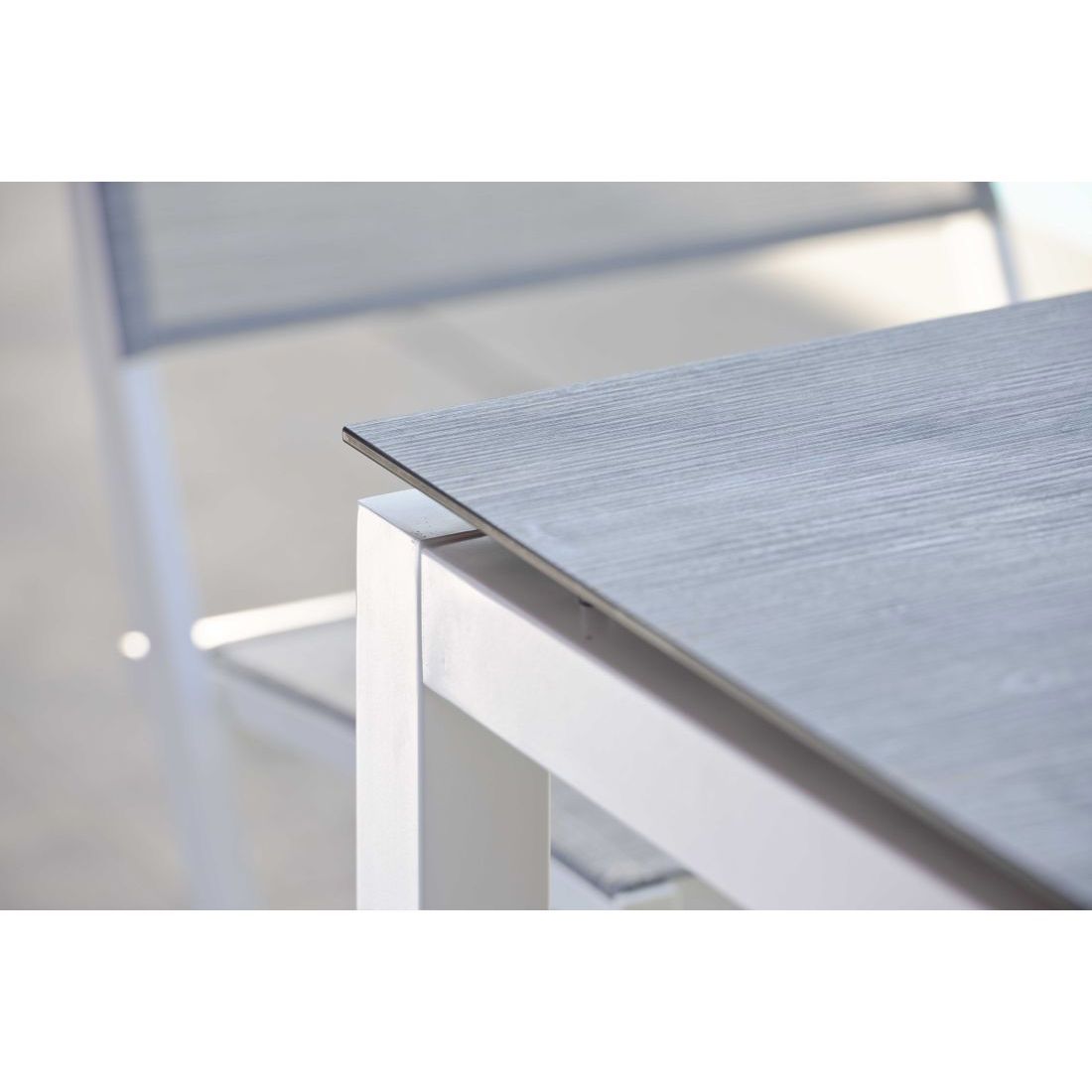 Stern Tischgestell 250x100cm Aluminium