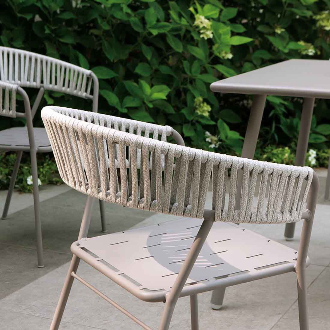 Vermobil Key West Gartenmöbelset 4-tlg. mit Tisch Ø65cm