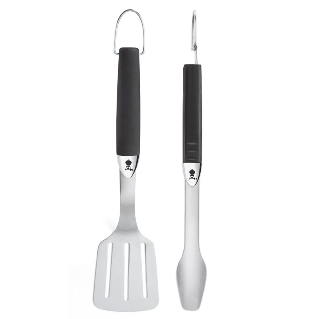 Weber Grillbesteck-Set Kompakt Edelstahl  2-teilig