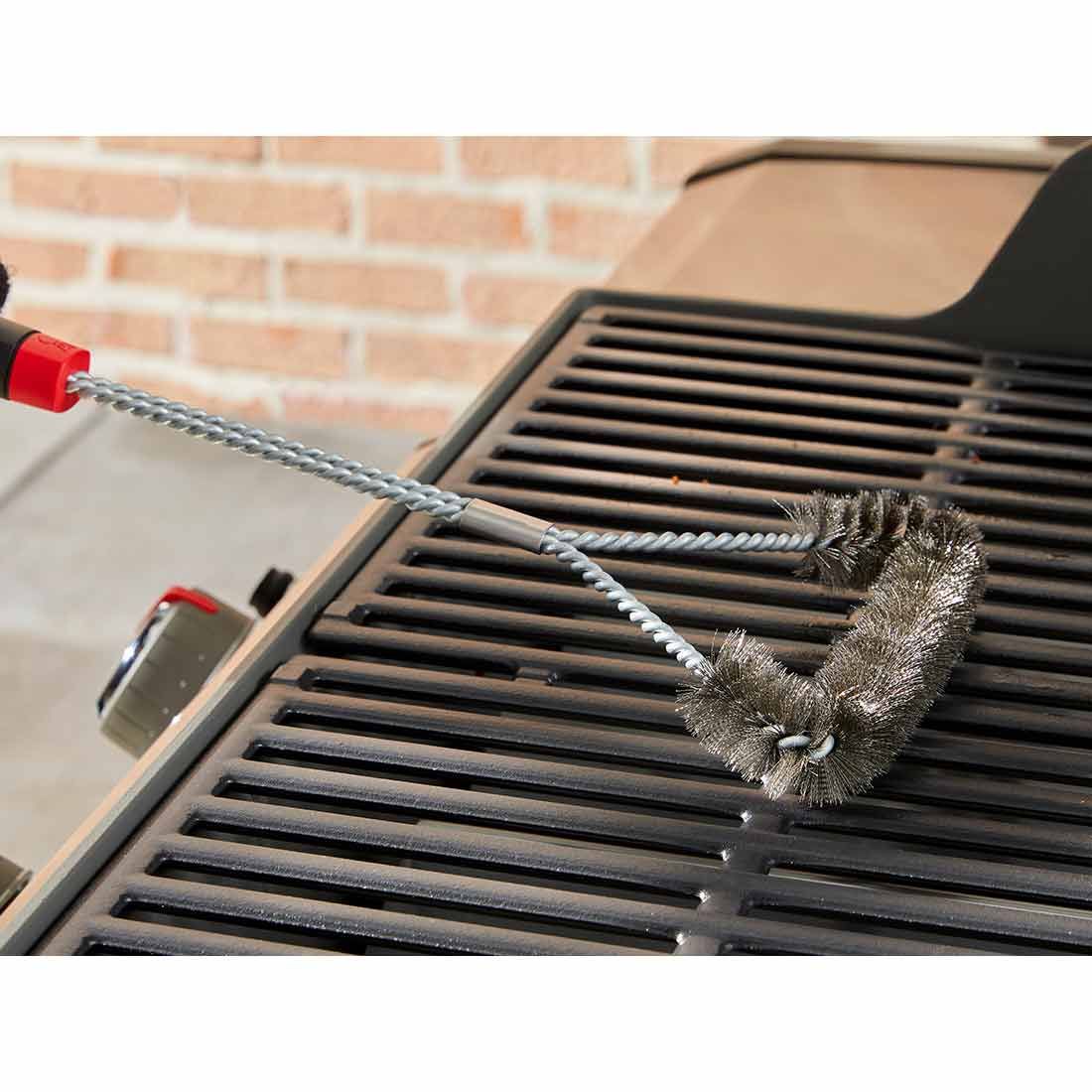 Weber Grillbürste dreiseitig 46cm Edelstahl/Kunststoff
