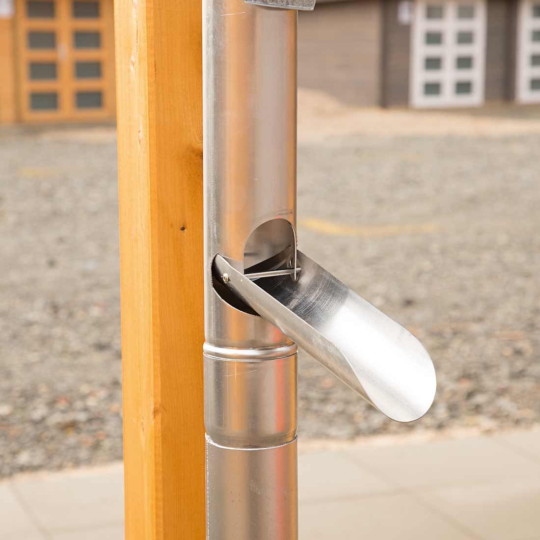 Wolff Finnhaus Dachrinne rund Satteldach bis 1000 cm Aluminium