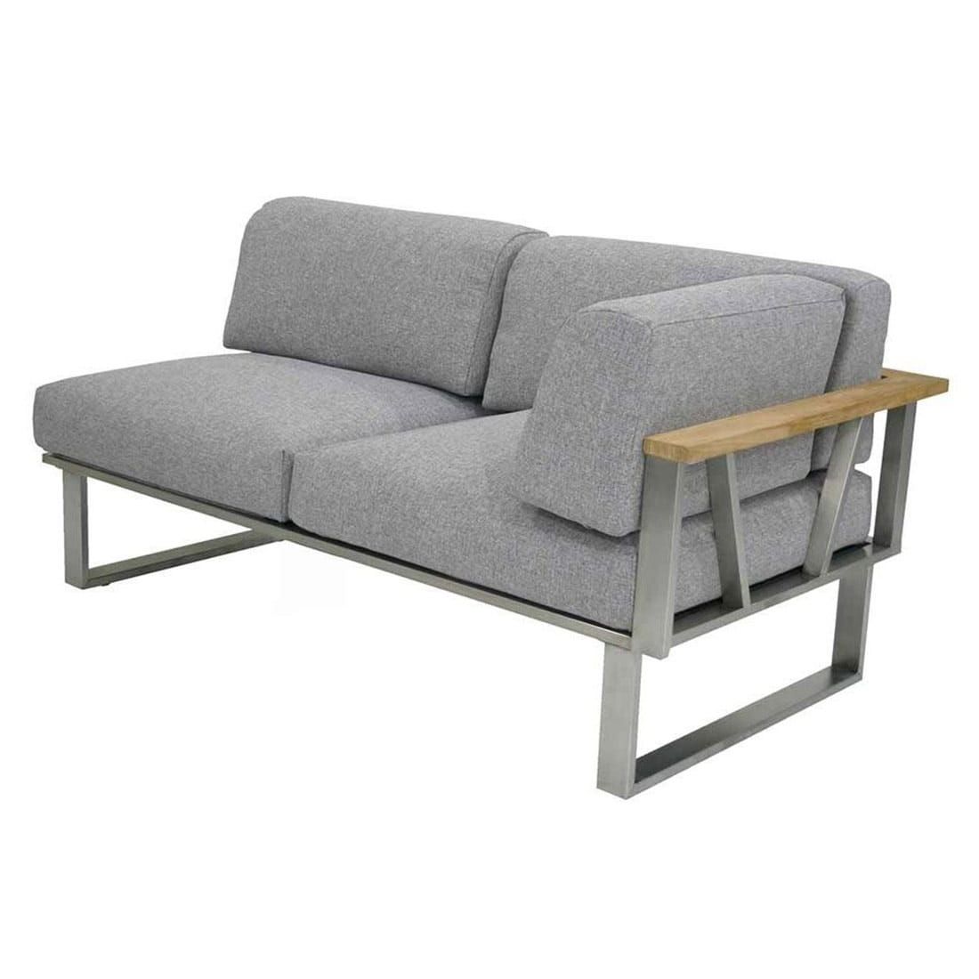 Zebra Belvedere Loungeset Edelstahl/Olefin