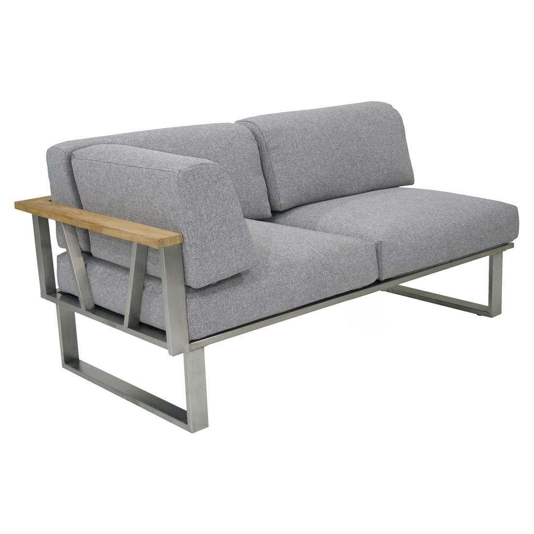Zebra Belvedere Loungeset Edelstahl/Olefin
