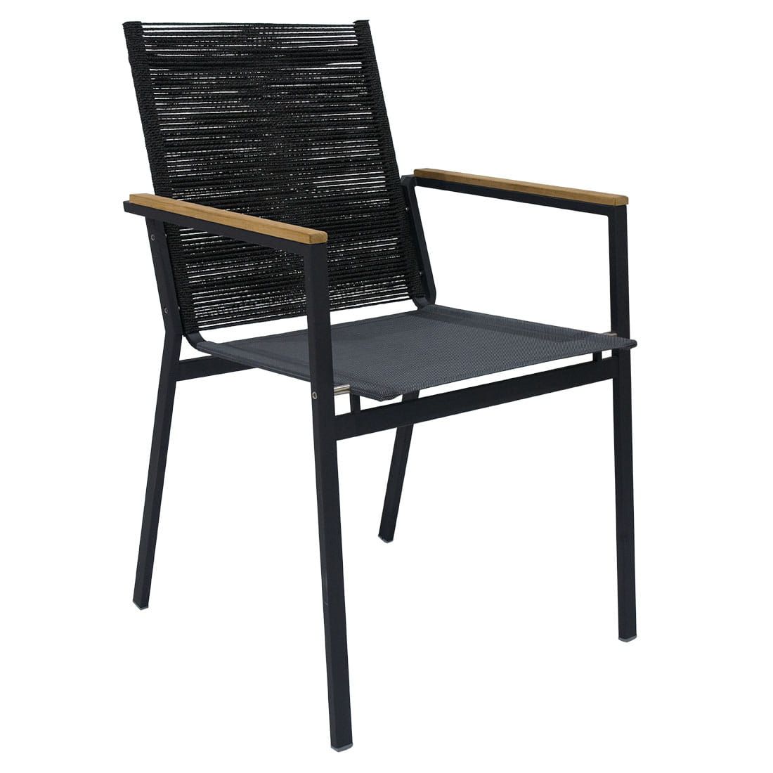 Zebra Ben Gartenmöbel-Set L (6 Plätze) Tisch 170/240x100cm