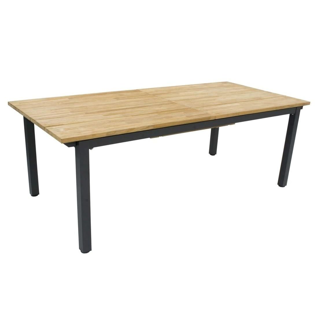 Zebra Ben Gartenmöbel-Set L (6 Plätze) Tisch 170/240x100cm