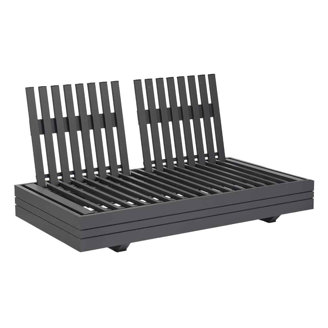 Zebra Cubo Gartensofa Aluminium/Olefin