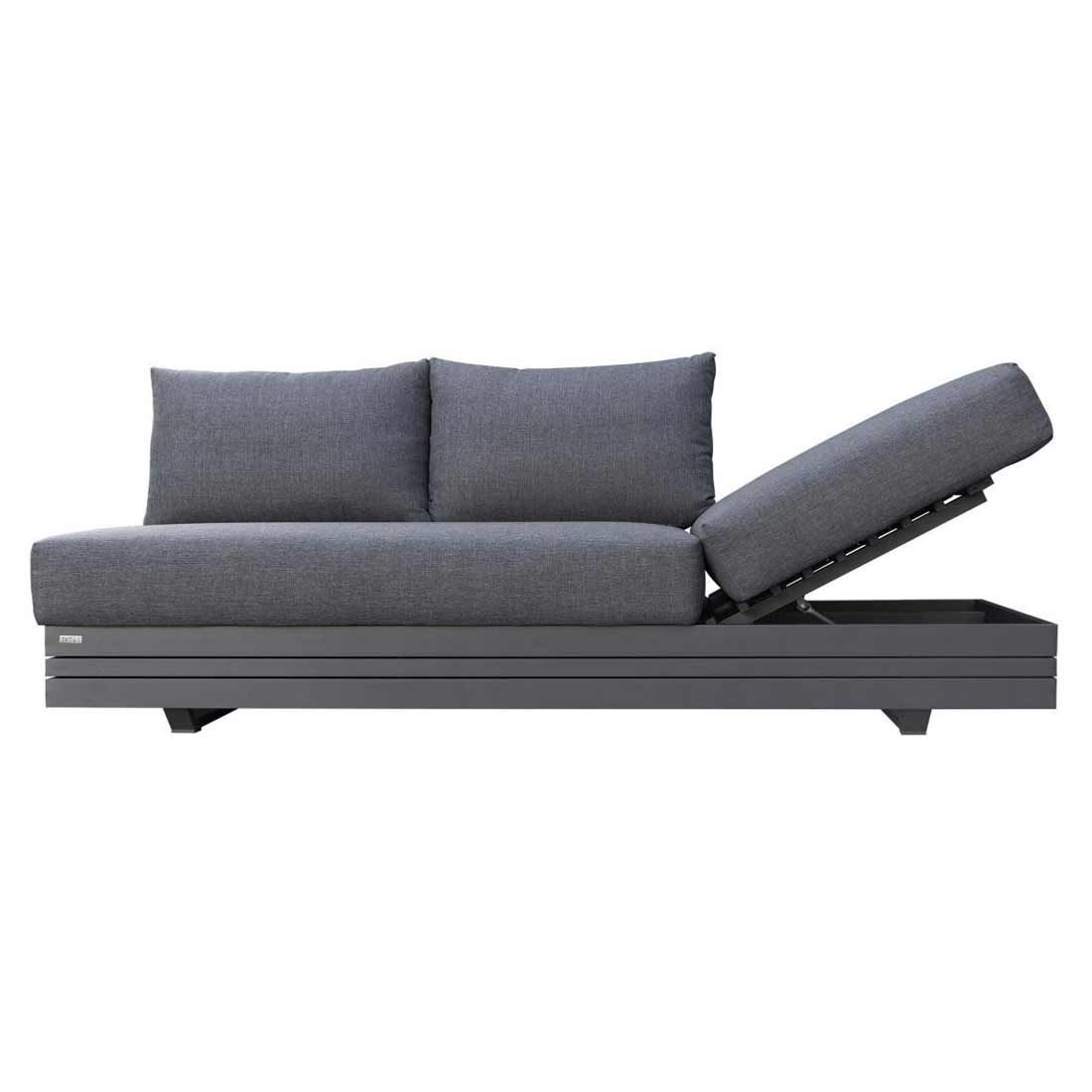 Zebra Cubo Gartensofa Aluminium/Olefin
