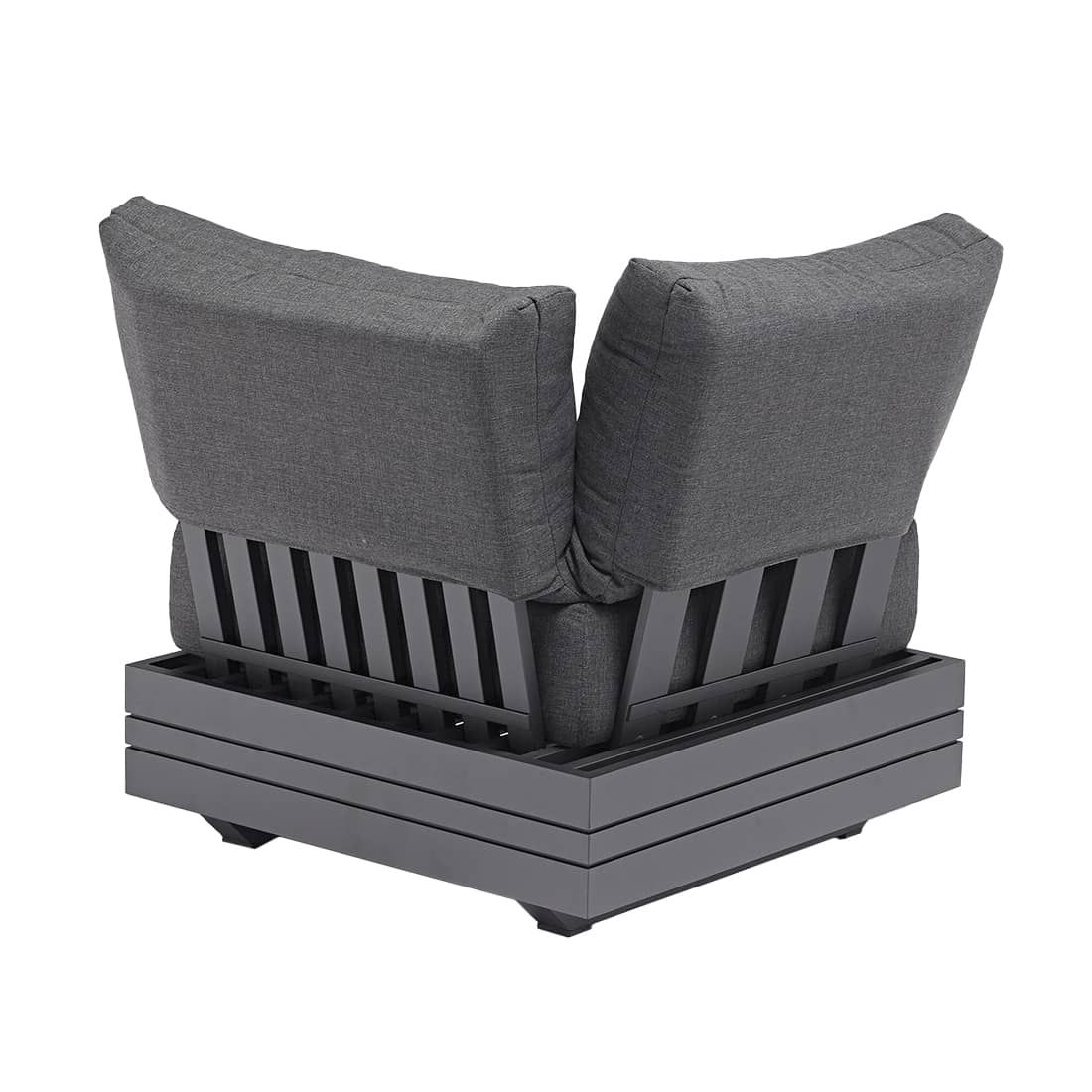 Zebra Cubo Eck-/Endmodul Aluminium/Olefin