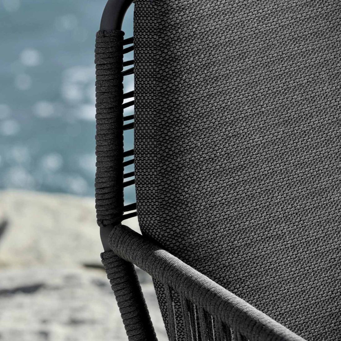 Zebra Flix Gartensessel Aluminium/Rope