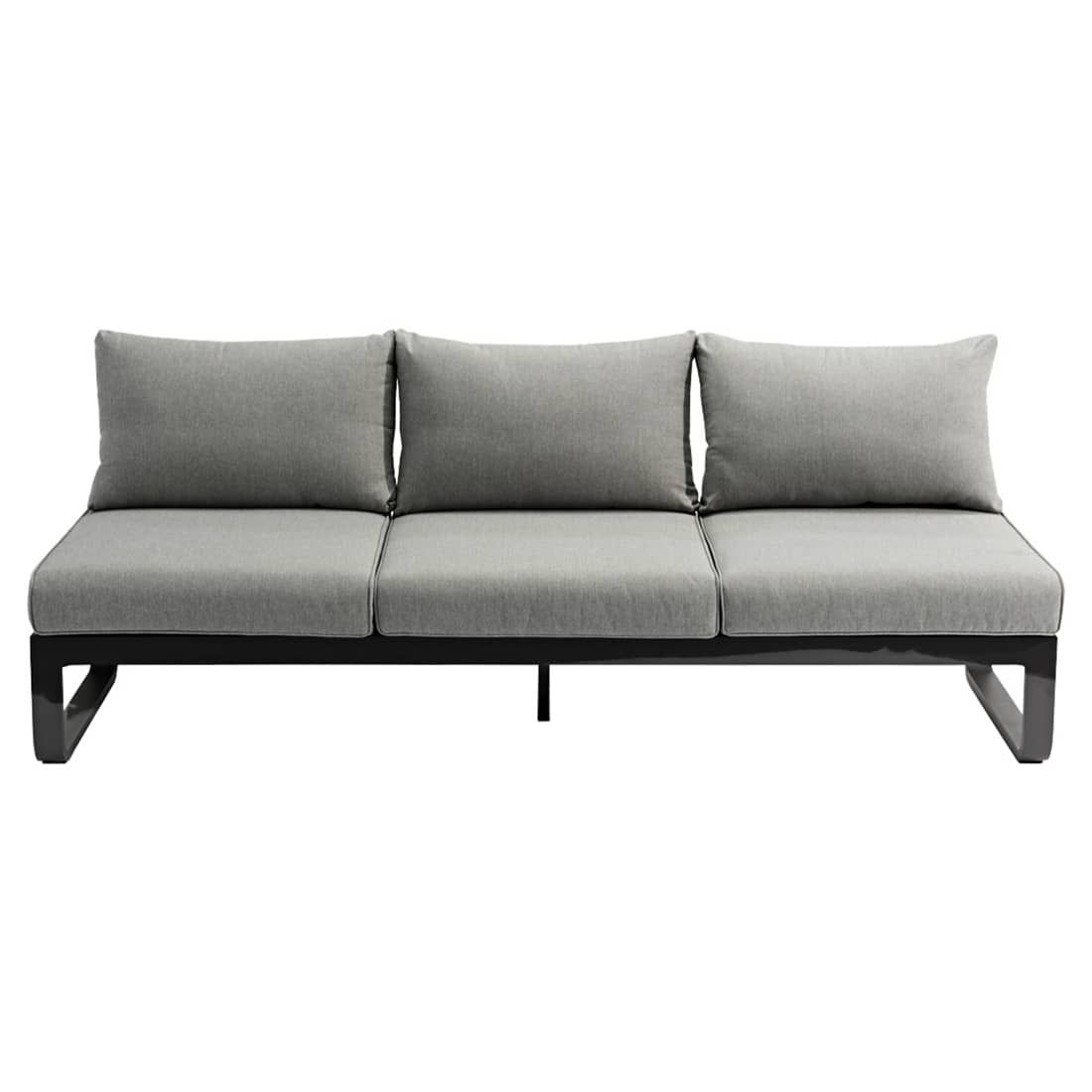 Zebra Fly Lounge Gartensofa  Aluminium/Olefin