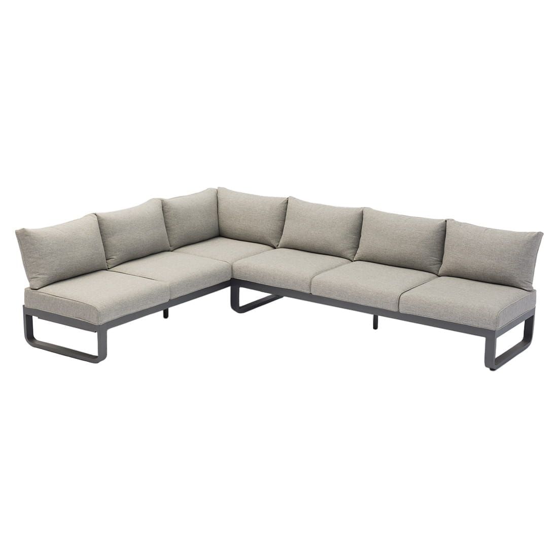 Zebra Fly Lounge Gartensofa  Aluminium/Olefin