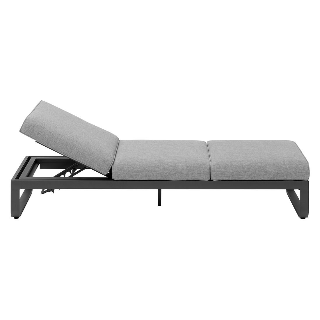Zebra Fly Ecklounge Aluminium/Teak/Olefin
