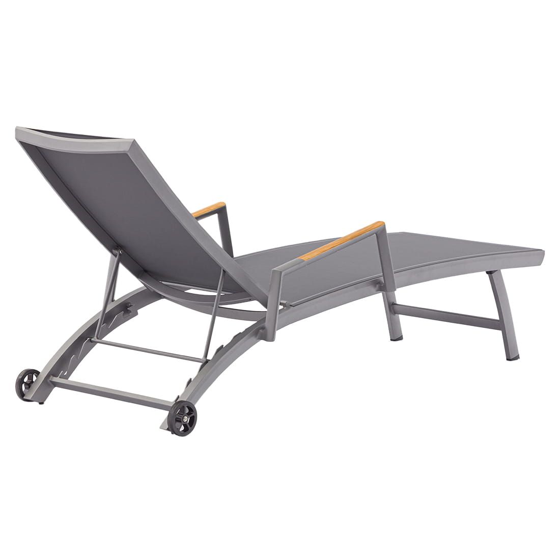 Zebra Fly Gartenliege verstellbar Aluminium/Textilene