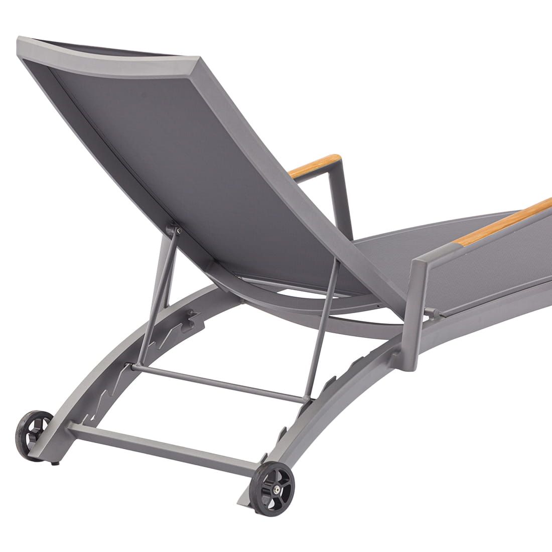 Zebra Fly Gartenliege verstellbar Aluminium/Textilene