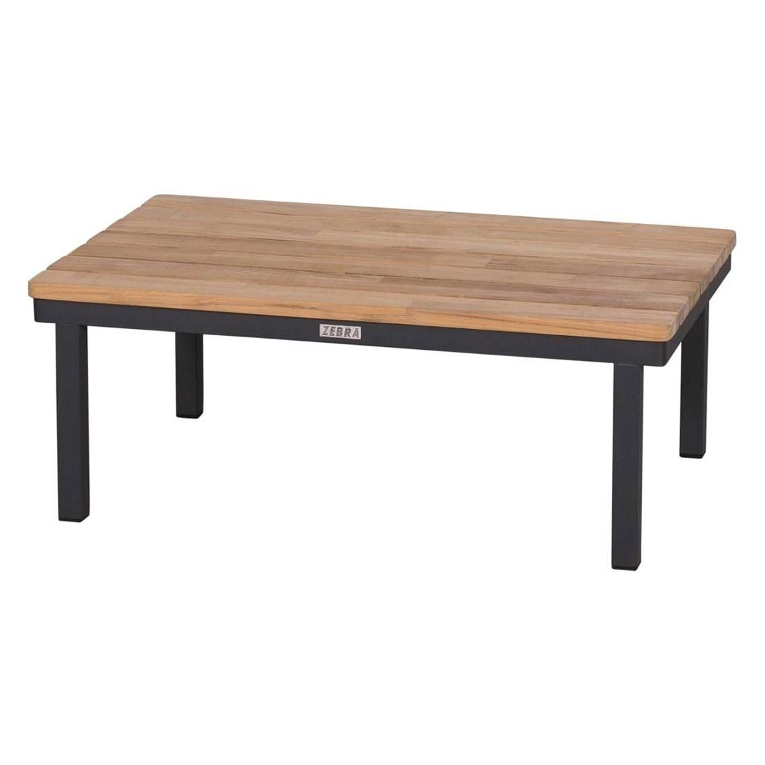 Zebra Hudson Ecklounge 4-tlg. Edelstahl/Tuvatextil