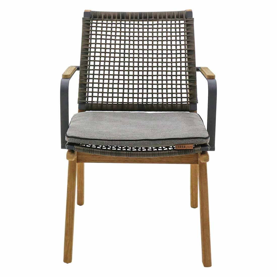 Zebra Lenyx Gartensessel Teak/Rope