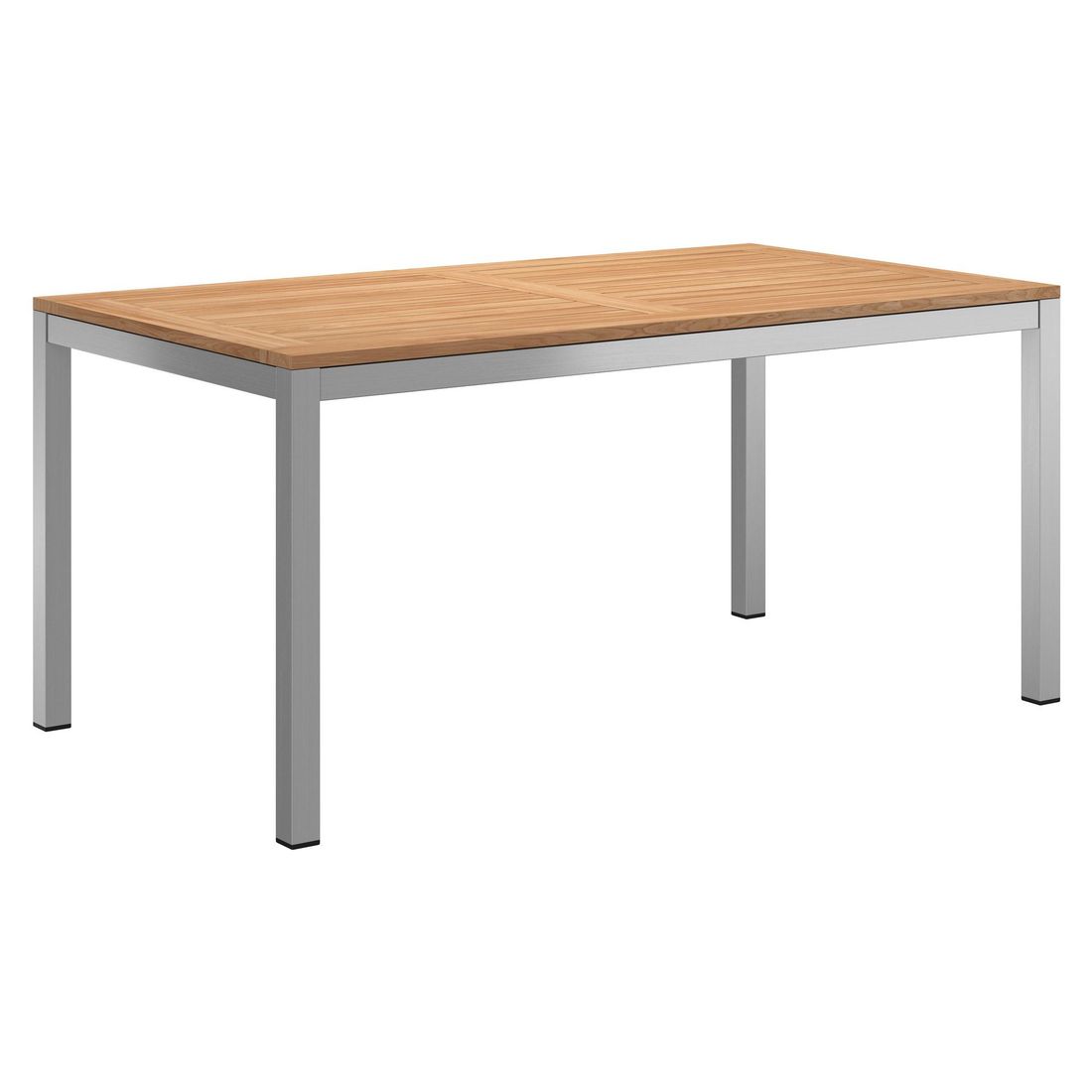 Zebra One Sitzgruppe Stapel 5-teilig Tisch 160cm