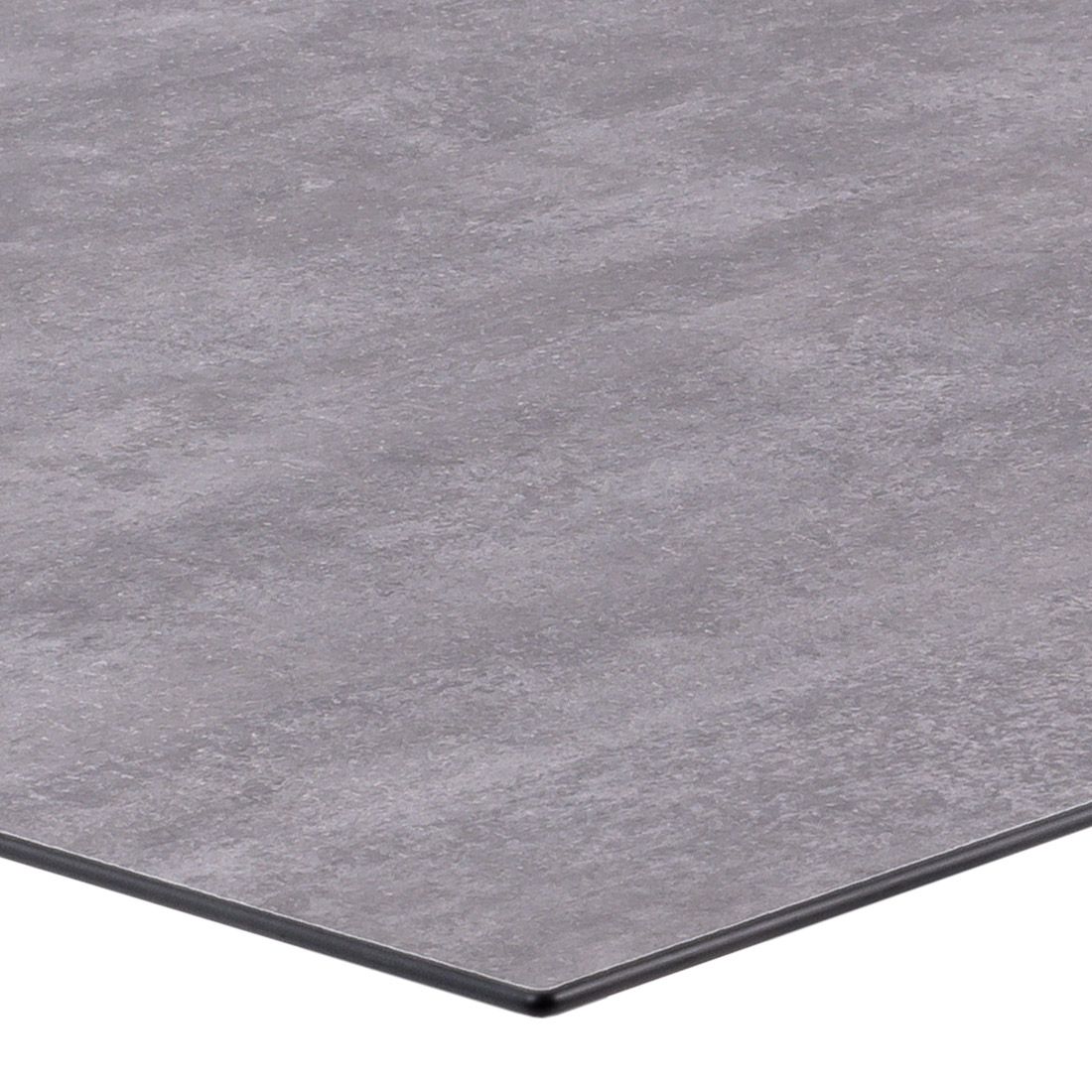 Zebra Opus Gartentisch 160x90cm Edelstahl/HPL