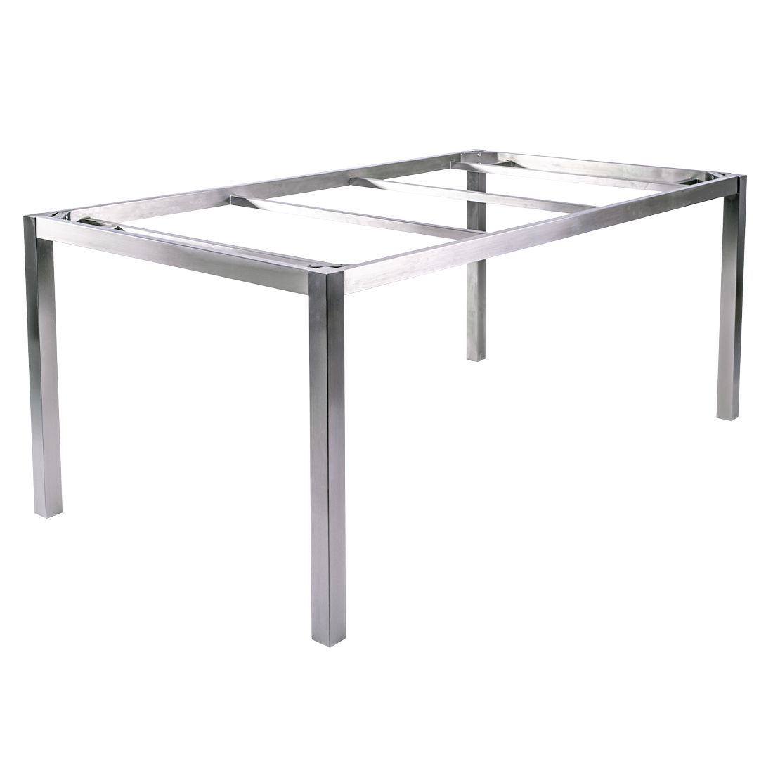 Zebra Opus Gartentisch 180x100cm Edelstahl/HPL